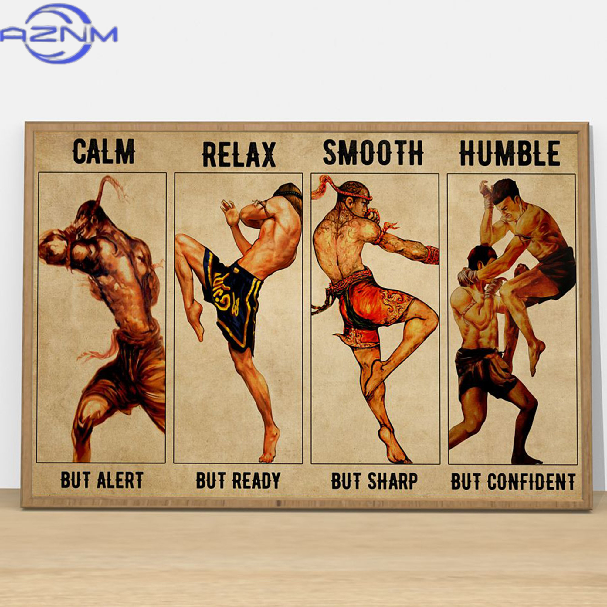 Home Gym Japan - AZNM Four Moves of Muay Thai