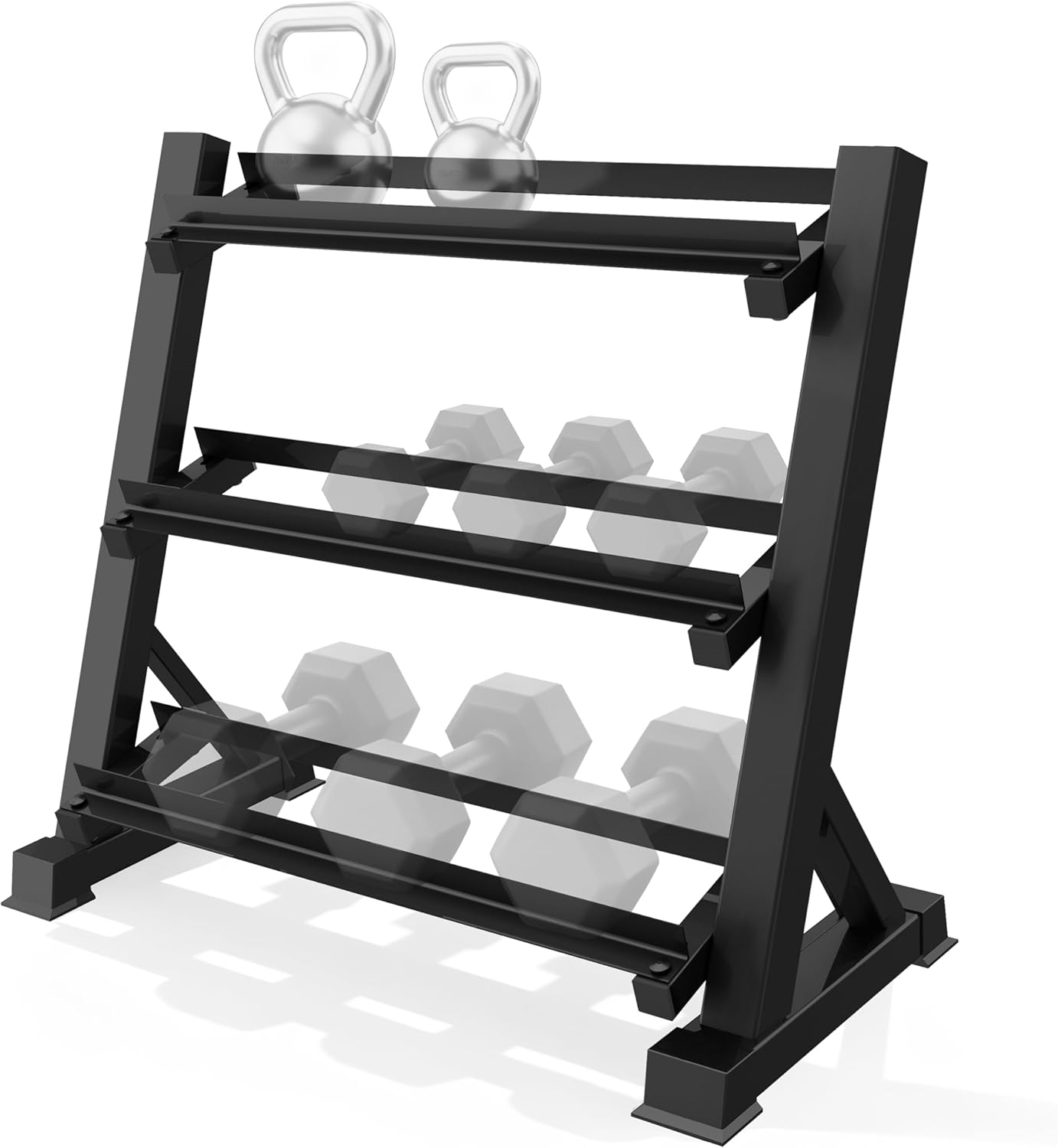 Home Gym Rack - Home Gym Dumbbell Rack, Iron Material,