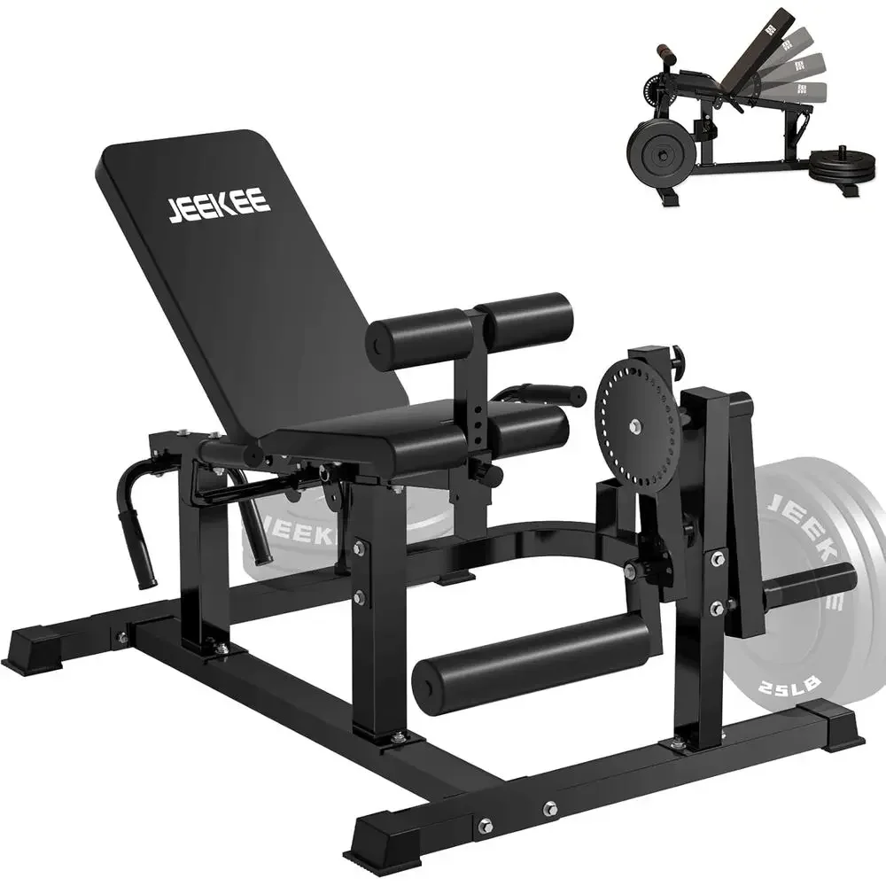Home Gym Quad Exercises - 700LB Capacity Plate Loaded Leg Machine