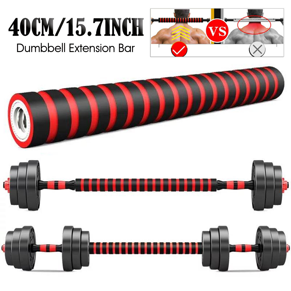 Home Gym Dumbbell Set - 40cm Dumbbell Connecting Rod Gym Excersize
