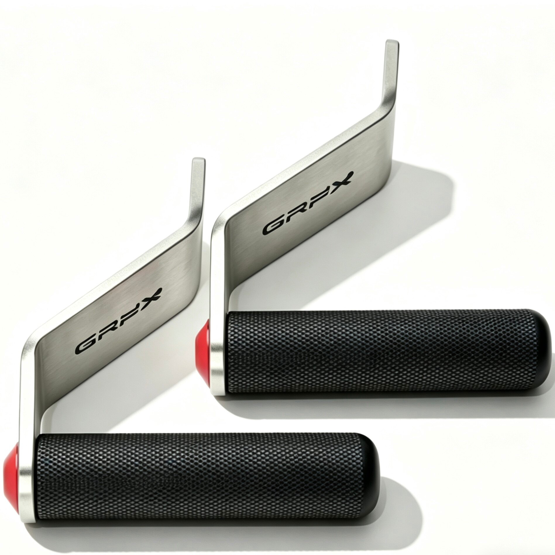 Home Gym Lat Pulldown - GRPX L-Shaped Cable Machine Handles Pair