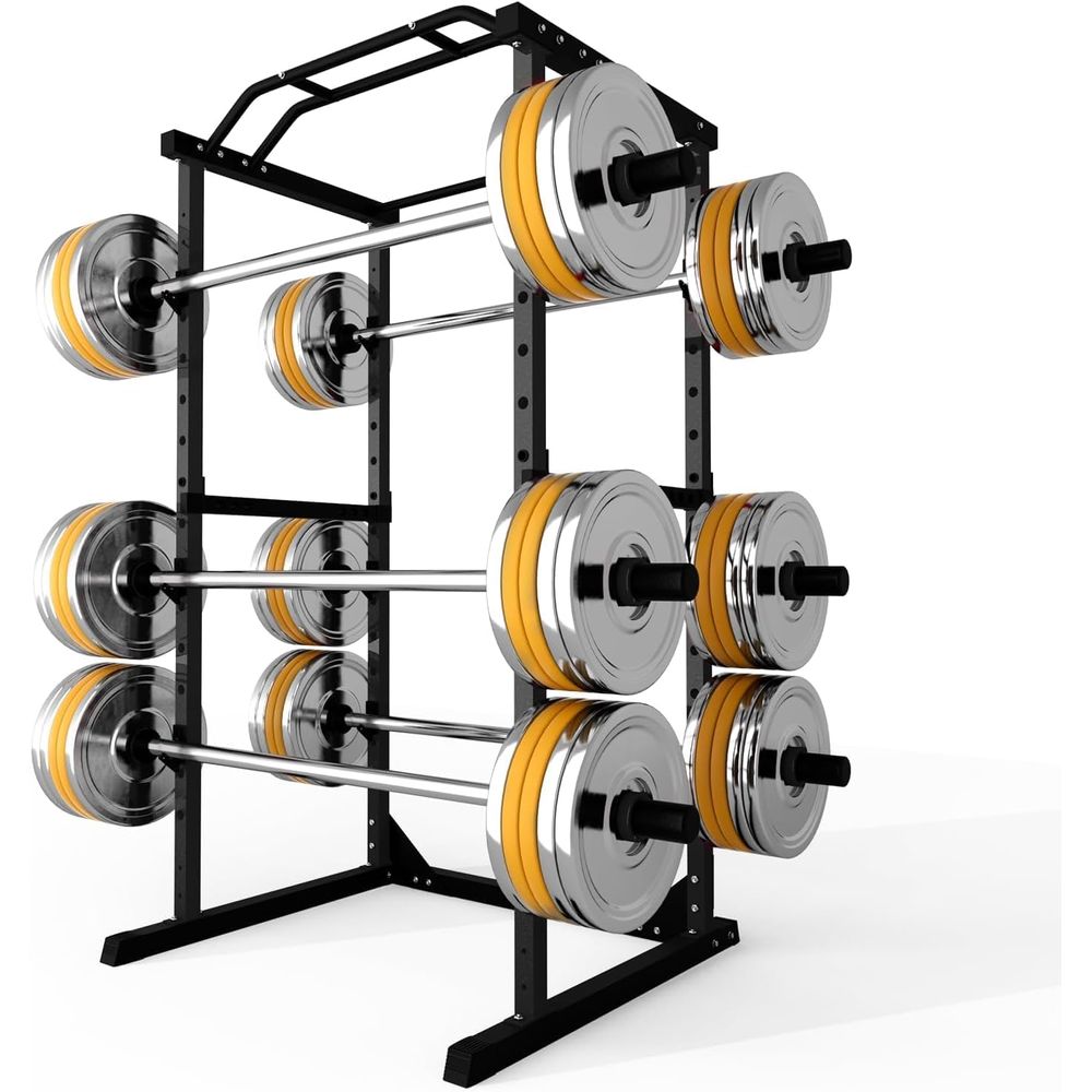 Home Gym Rack - 1800 LB Capacity Multi-Functional Power Rack