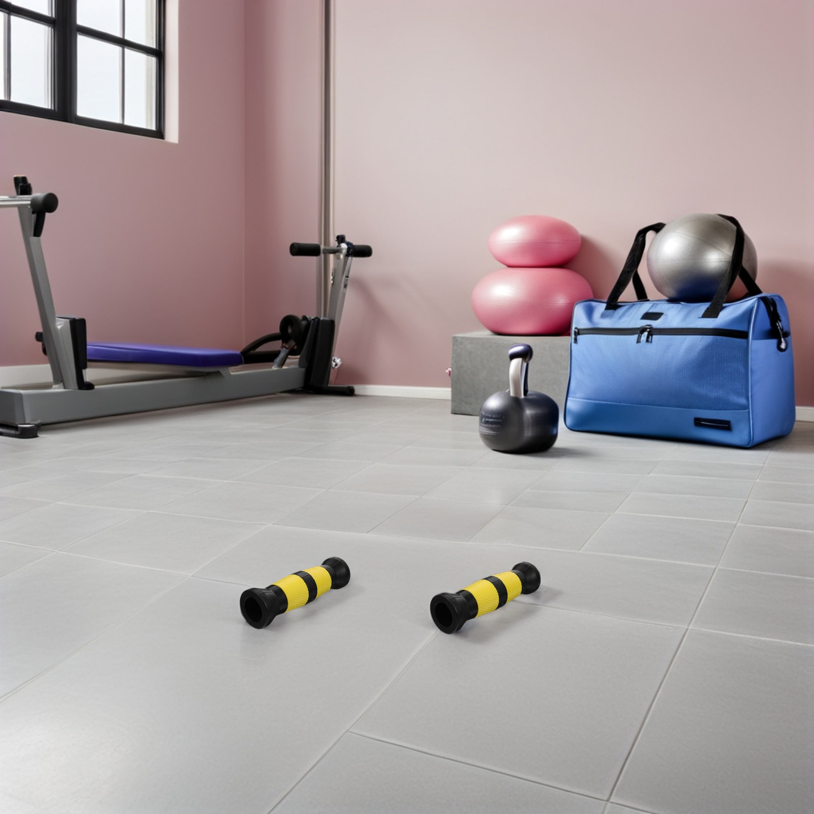 Home Gym Dumbbell Set - 2Pcs Thick Dumbbell Handle Sleeves Wear-Resistant