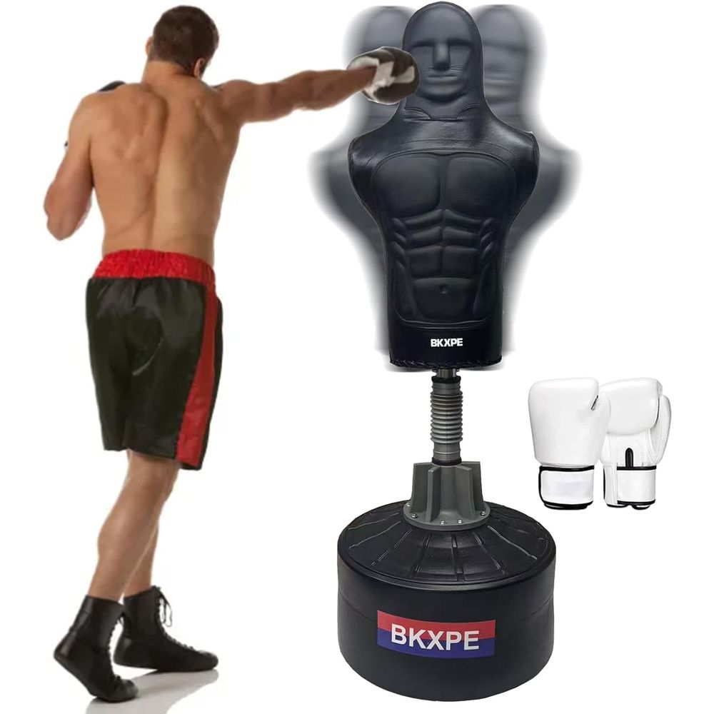 Home Gym For Kids - Sturdy Leather Punching Bag with Large