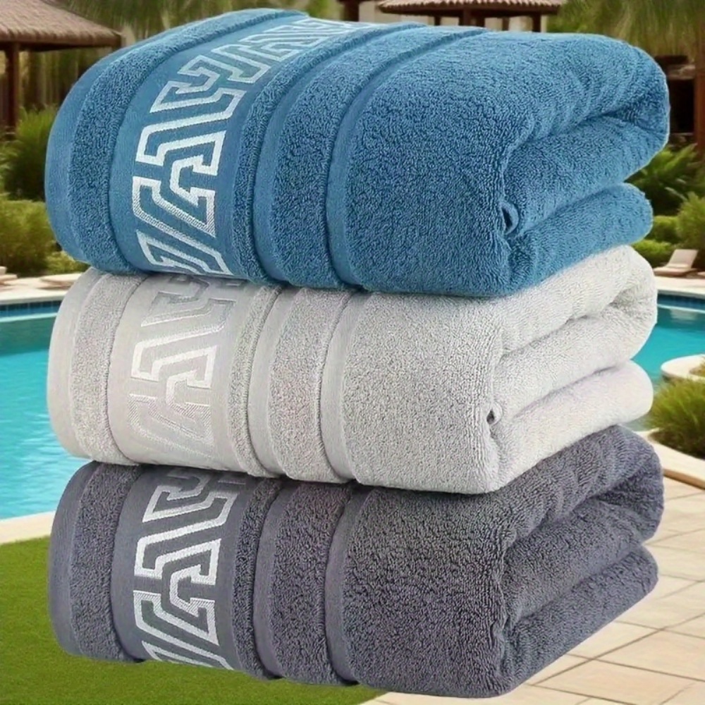 Home Gym Reviews - 70*140cm Extra Large Bath Towel-Quick-Dry Thick