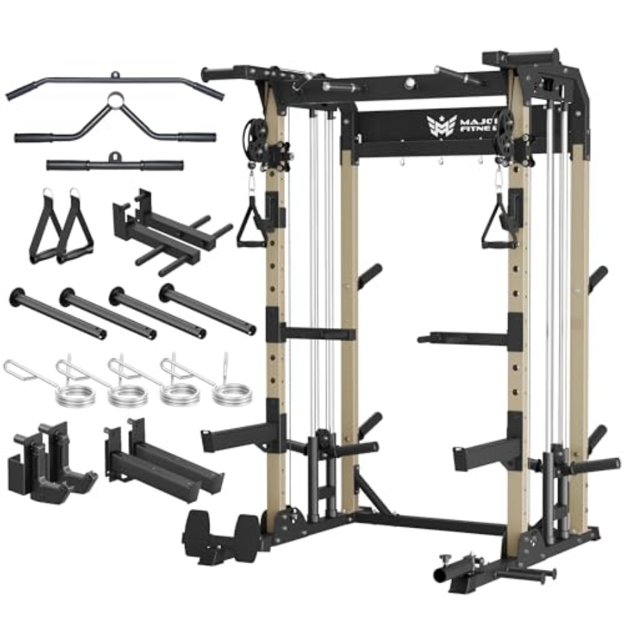 Home Gym Rack - Home gym strength training: heavy-duty steel