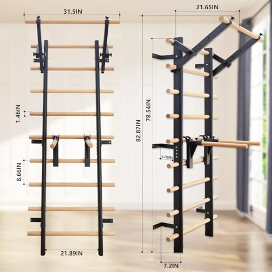 Home gym stall bars for adults - Home Gym For Kids recension och pris