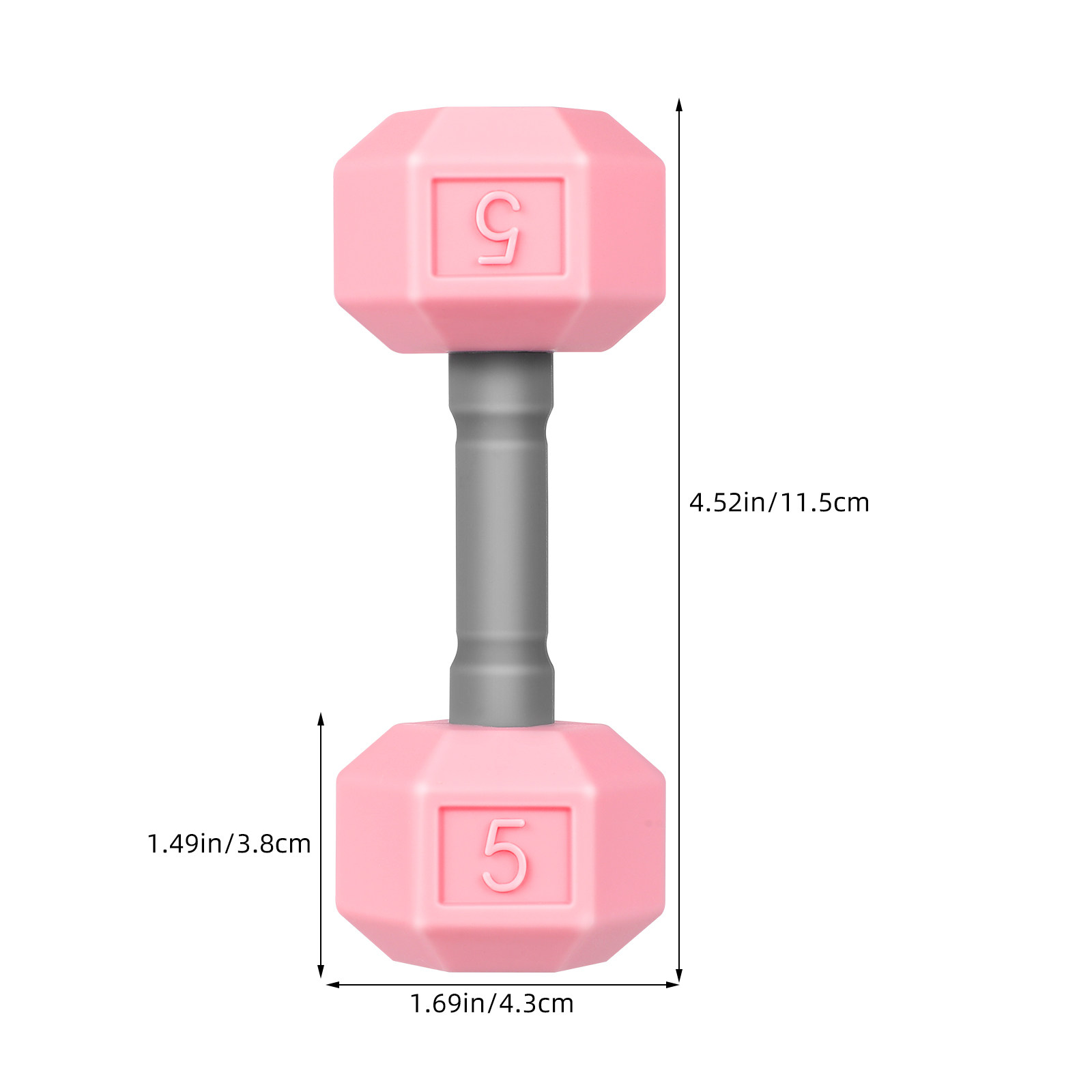 2Pcs Mini Dumbbells Silicone K - Home Gym For Toddlers recension och pris
