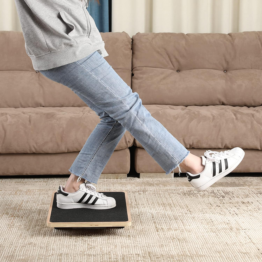 Professional Wooden Balance Bo - Wobble Board Balance recension och pris