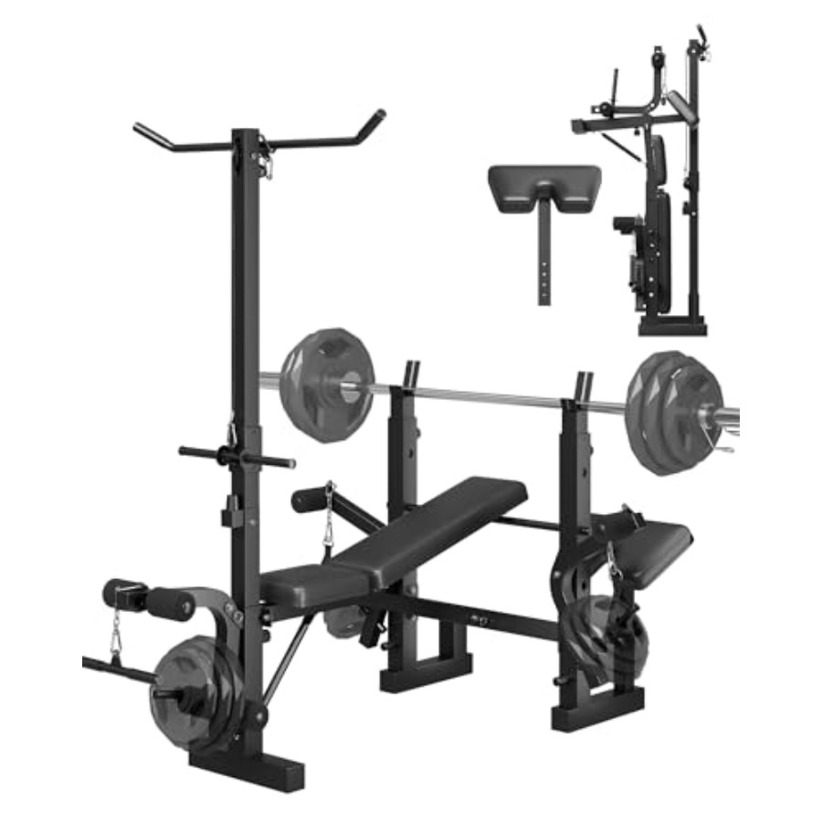 Home Gym 8-in-1 Foldable Weigh - Home Gym Lat Pulldown recension och pris