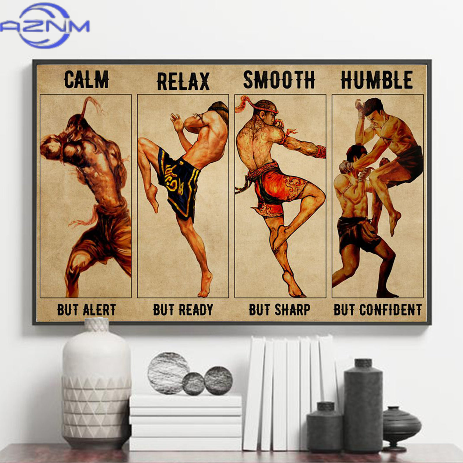 AZNM Four Moves of Muay Thai P - Home Gym Japan recension och pris