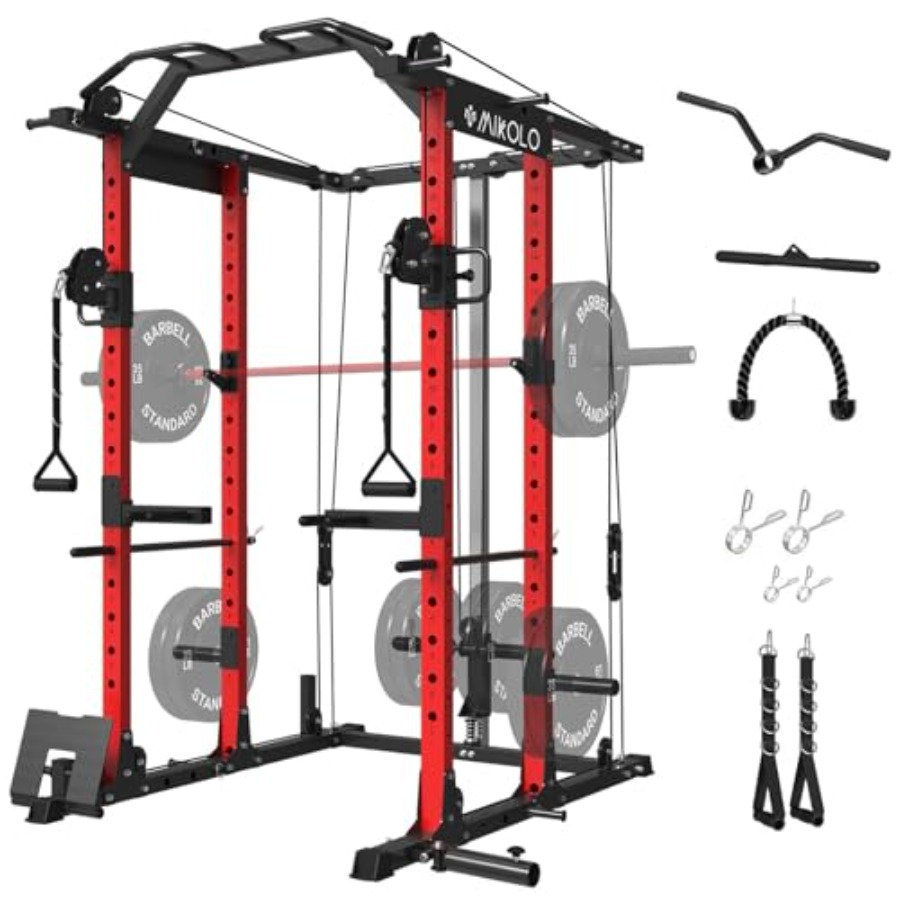 Home gym power cage with steel - Home Gym Lat Pulldown recension och pris