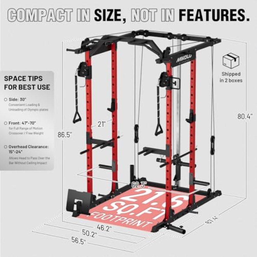 Home gym power cage with steel - Home Gym Lat Pulldown recension och pris