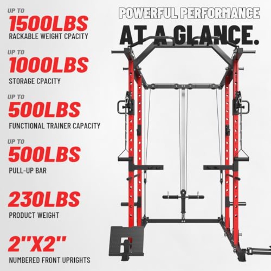 Home gym power cage with steel - Home Gym Lat Pulldown recension och pris