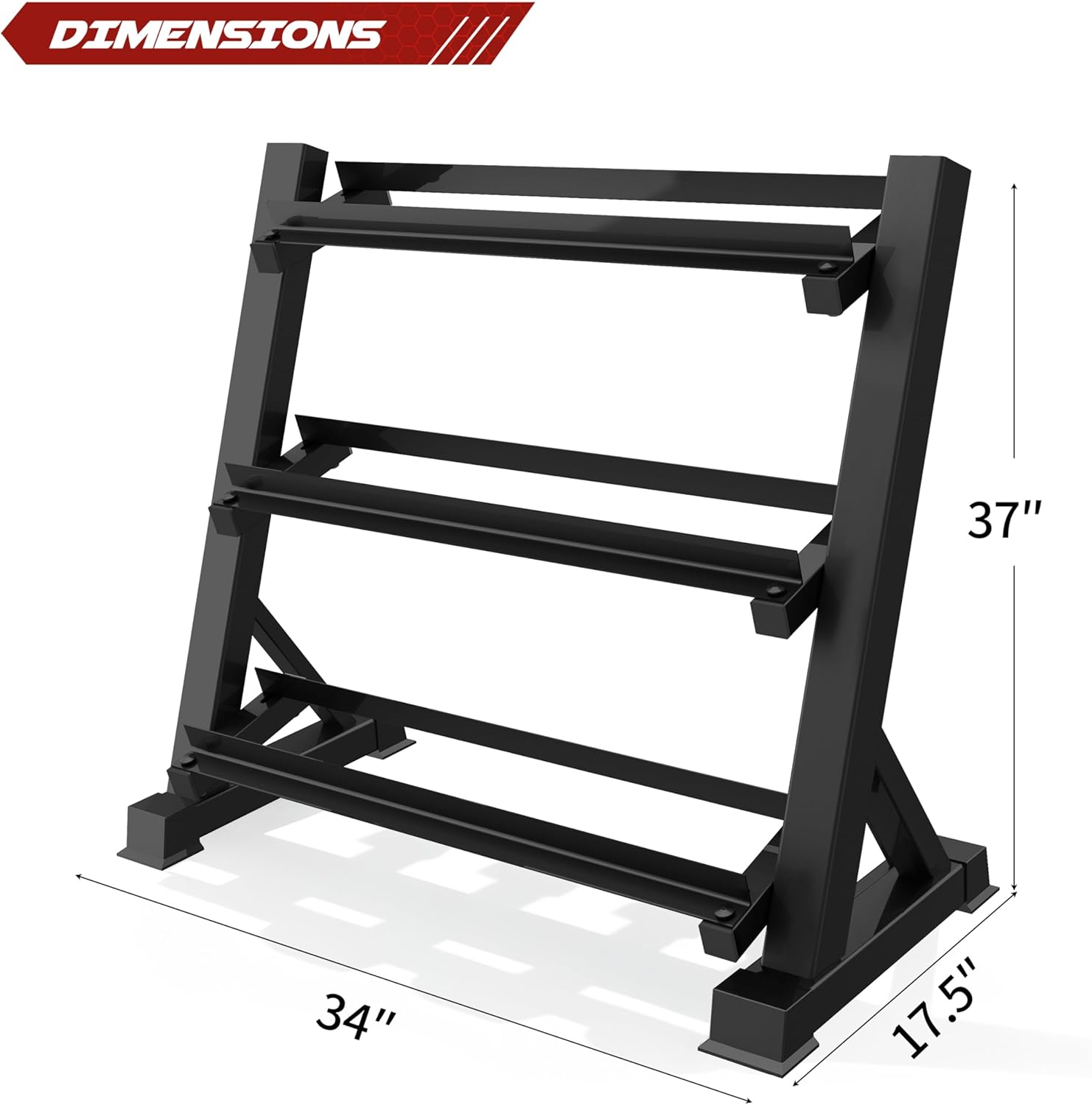 Home Gym Dumbbell Rack, Iron M - Home Gym Rack recension och pris