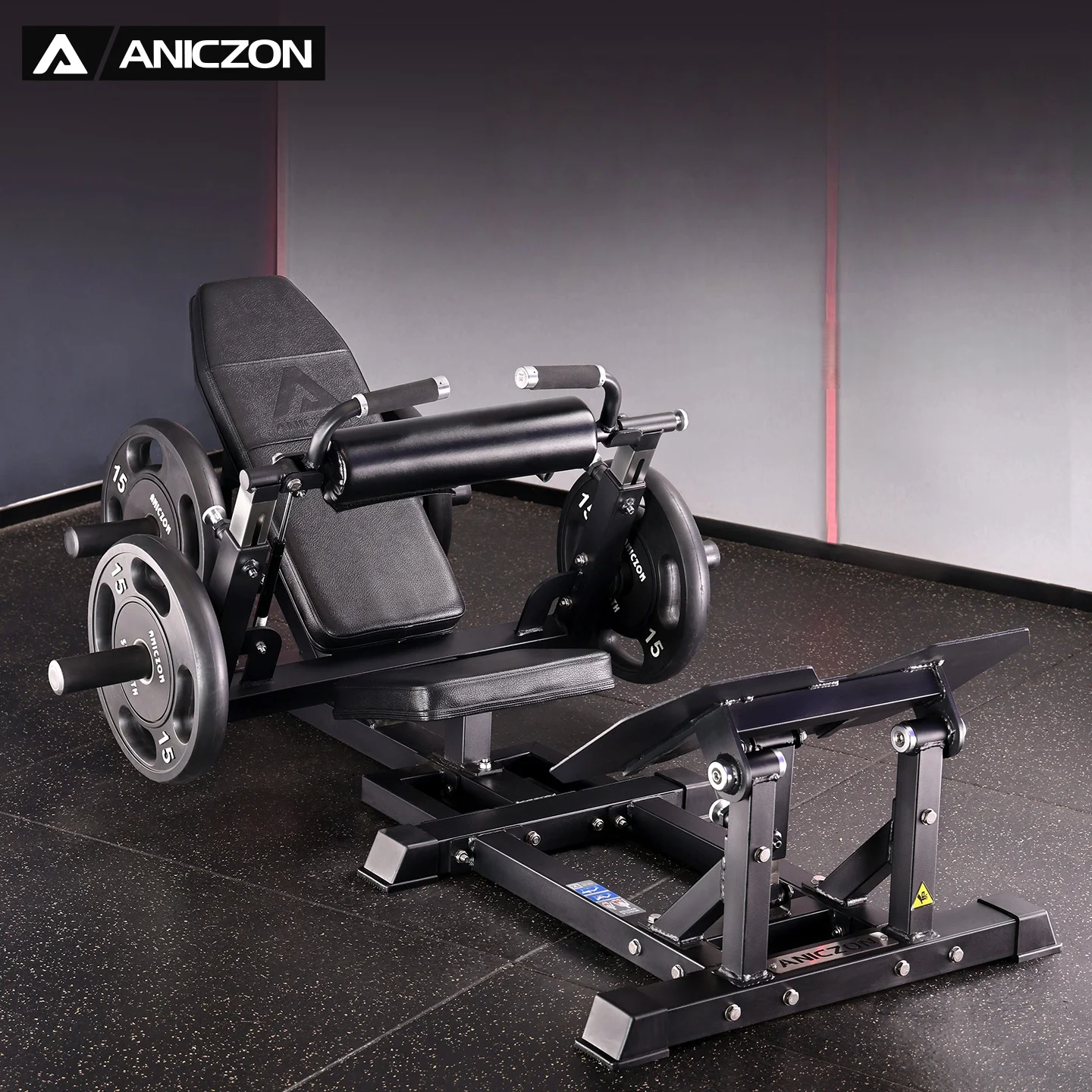 Custom EMfitness Machine Plate - Vertical Leg Press recension och pris