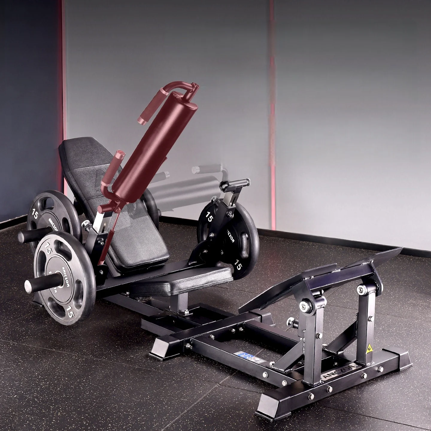 Custom EMfitness Machine Plate - Vertical Leg Press recension och pris