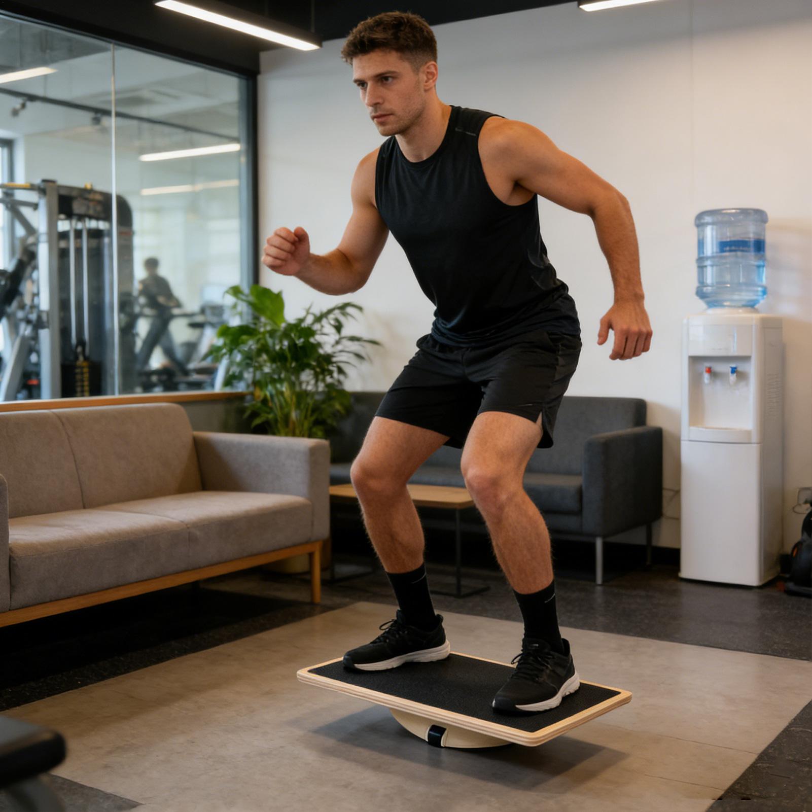 Wood Wobble Board Wood Non-Sli - Wobble Board Balance recension och pris