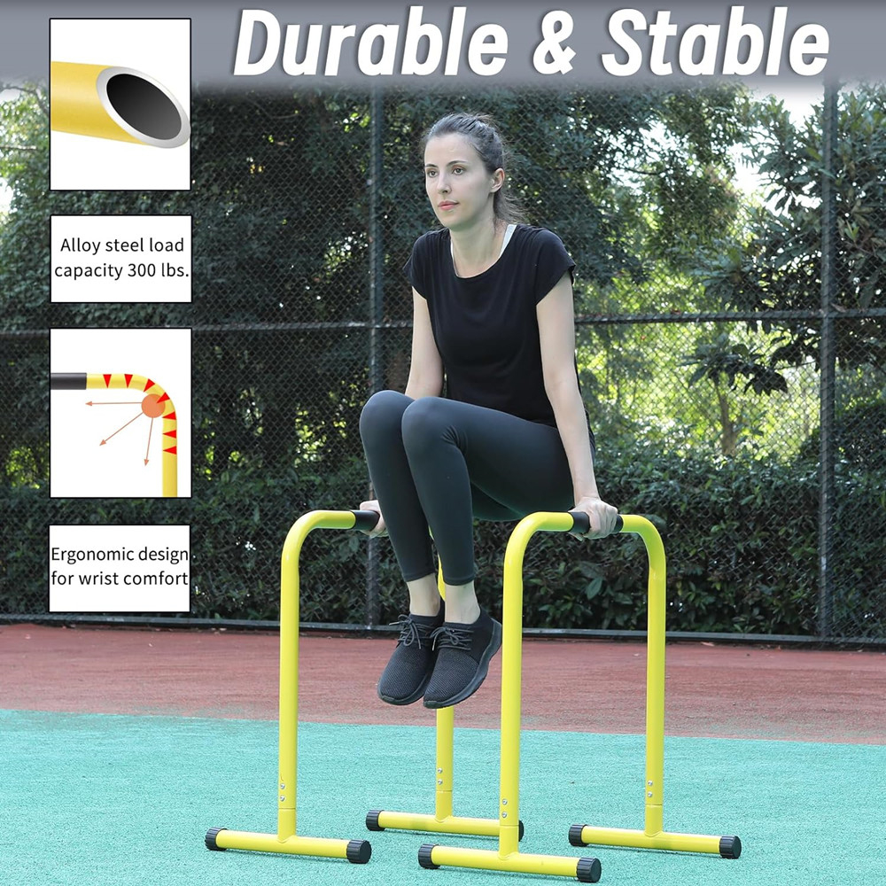 Gymnastics Fitness Adjustable  - Dip Station Parallel recension och pris