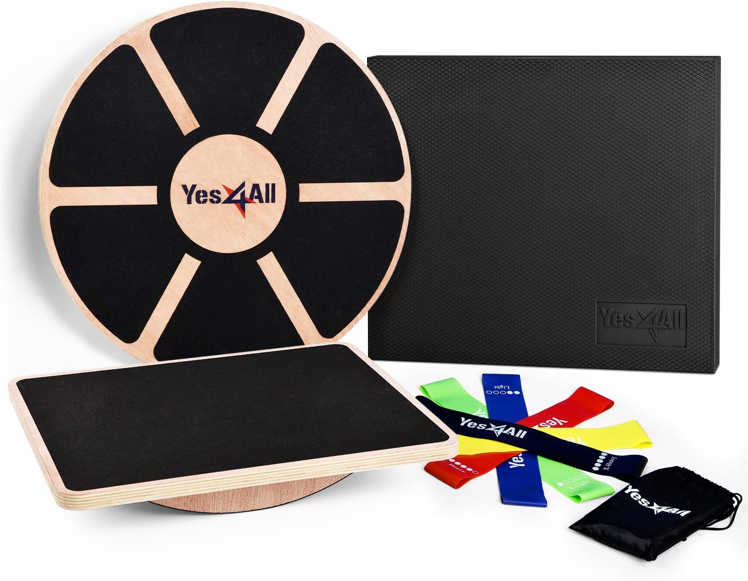 Versatile Wooden Wobble Balanc - Wobble Board Balance recension och pris