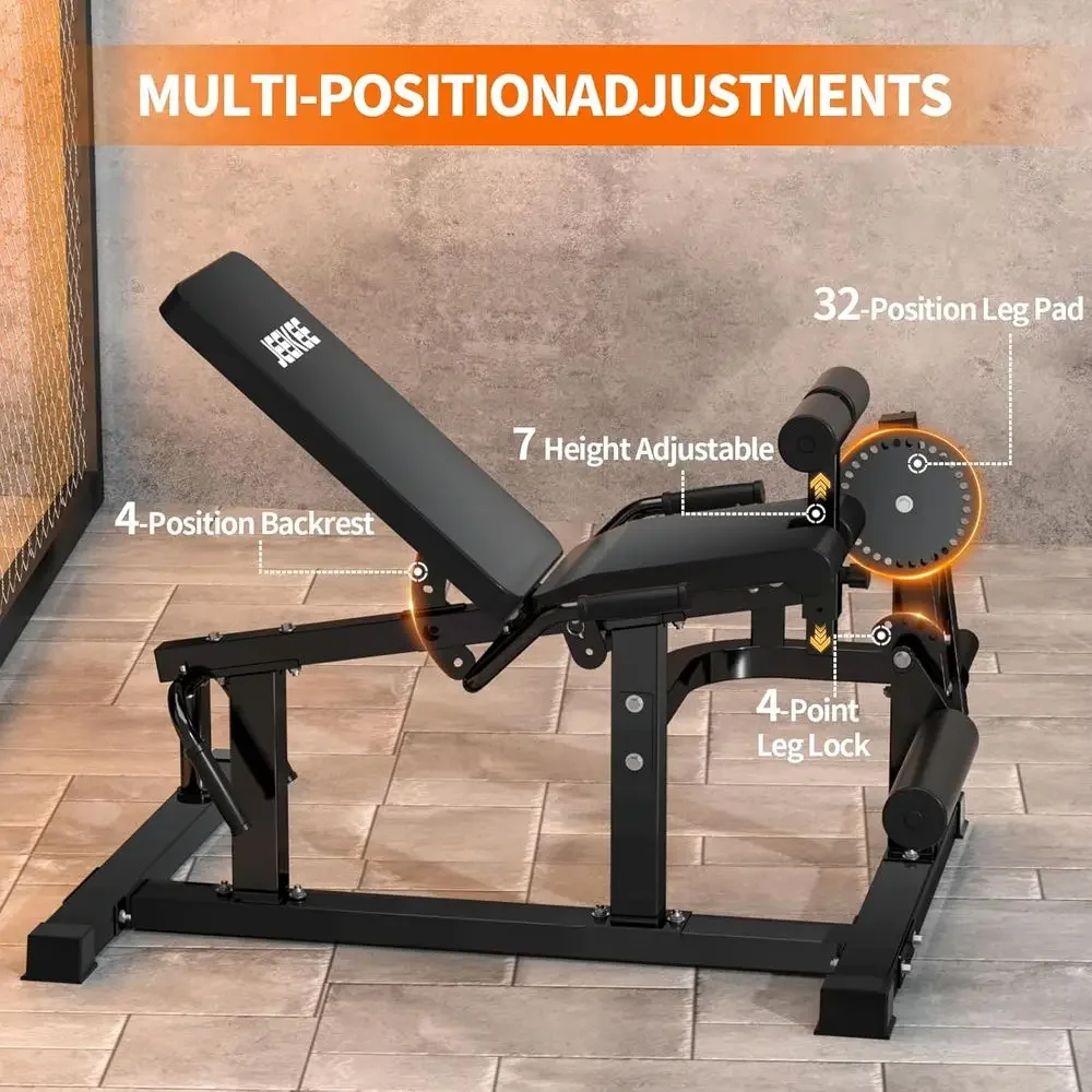 700LB Capacity Plate Loaded Le - Home Gym Quad Exercises recension och pris