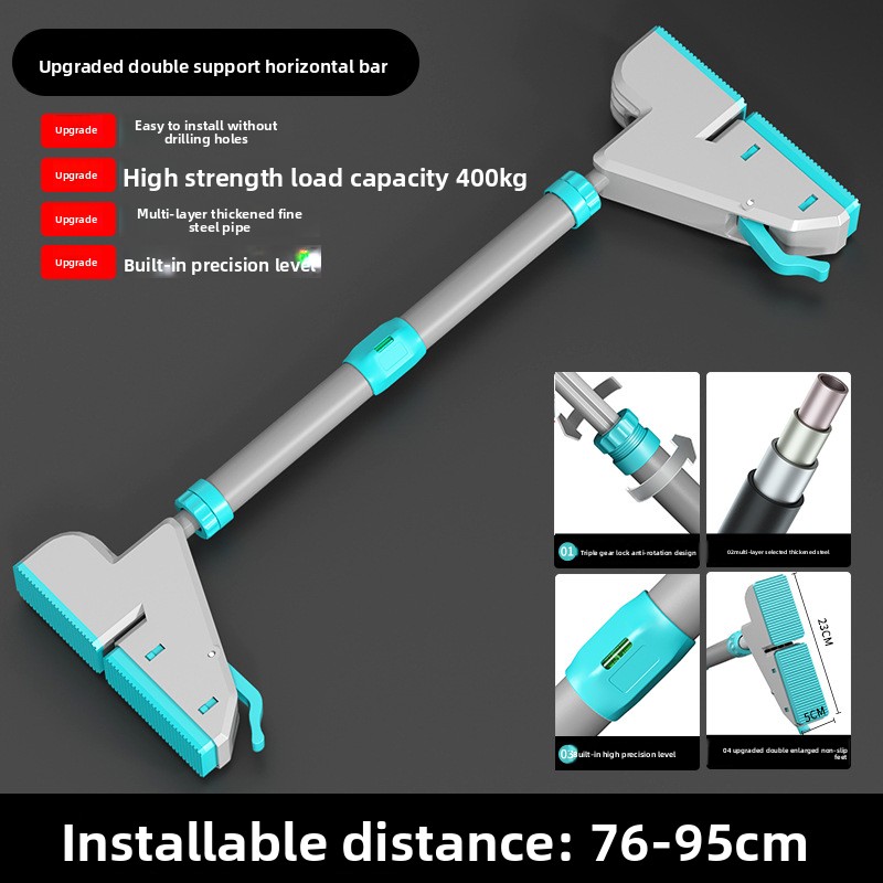 No-Drill Door Frame Pull up Ba - Home Gym Wall Mounted recension och pris