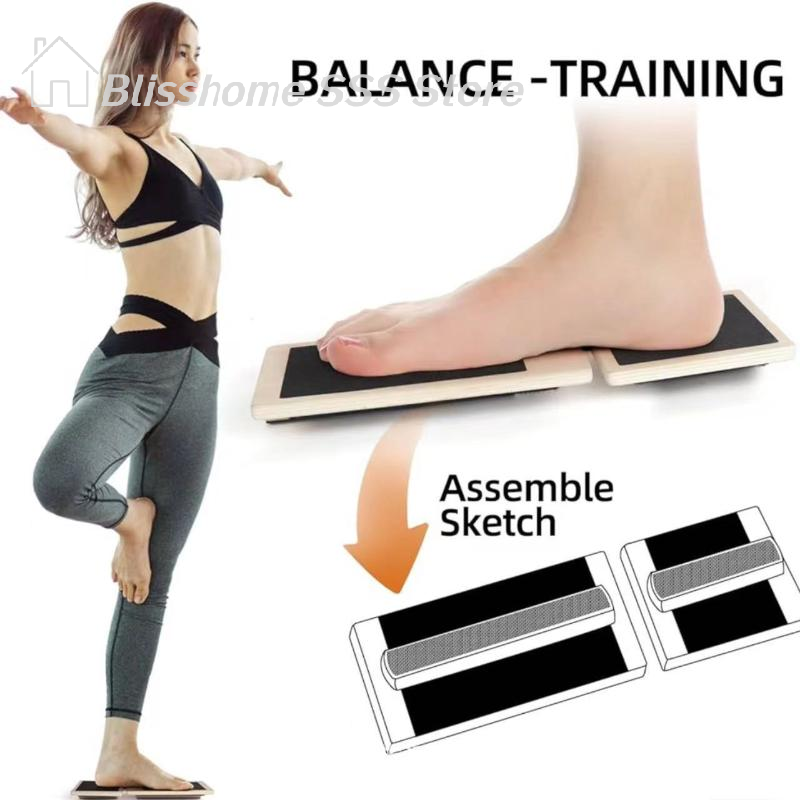 【S】Physical Therapy Posture Co - Wobble Board Balance recension och pris