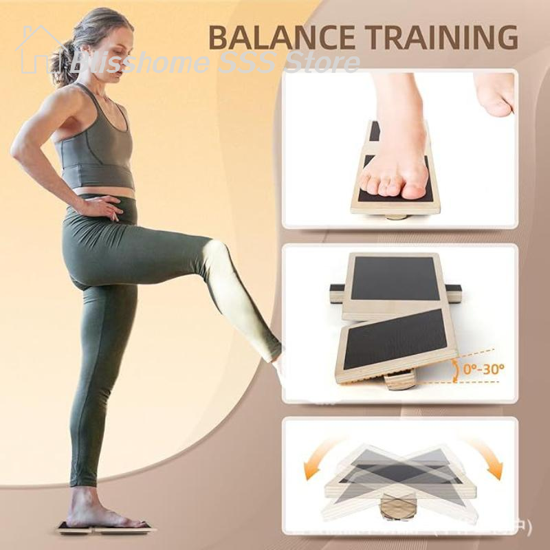 【S】Physical Therapy Posture Co - Wobble Board Balance recension och pris