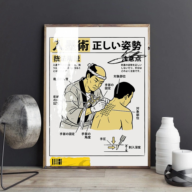 Ink Style Japanese Tattooing T - Home Gym Japan recension och pris