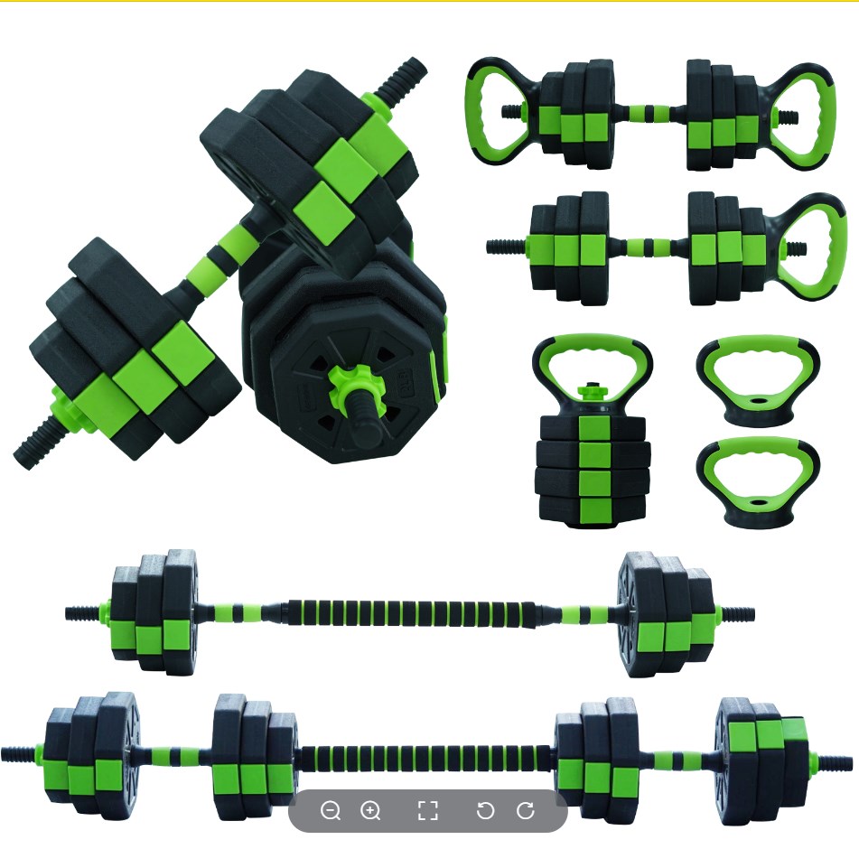66lbs/88lbs Weight 4 in 1 Adju - Home Gym Dumbbell Set recension och pris