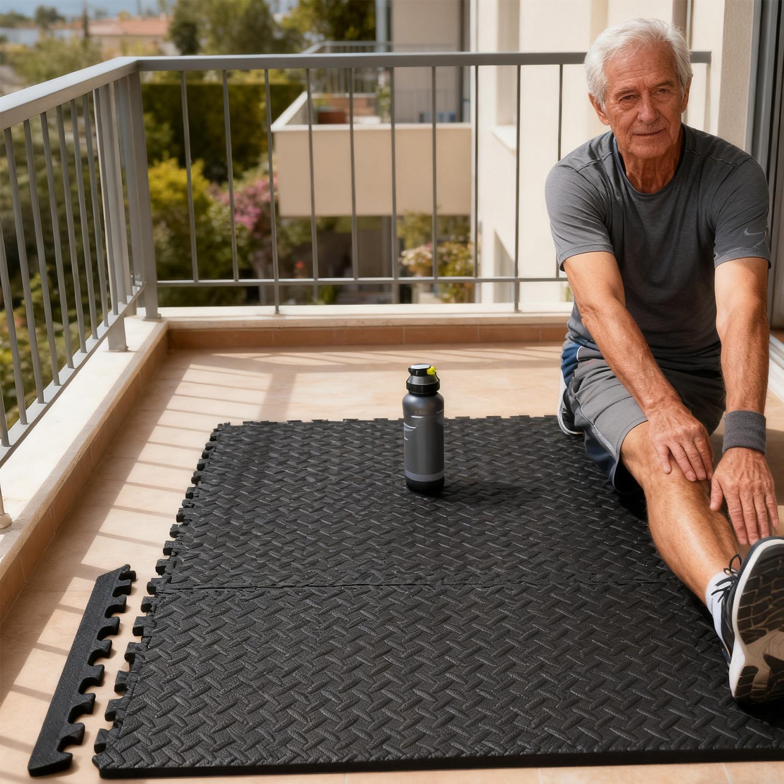 Puzzle Exercise Mat Foam Worko - Home Gym For Toddlers recension och pris