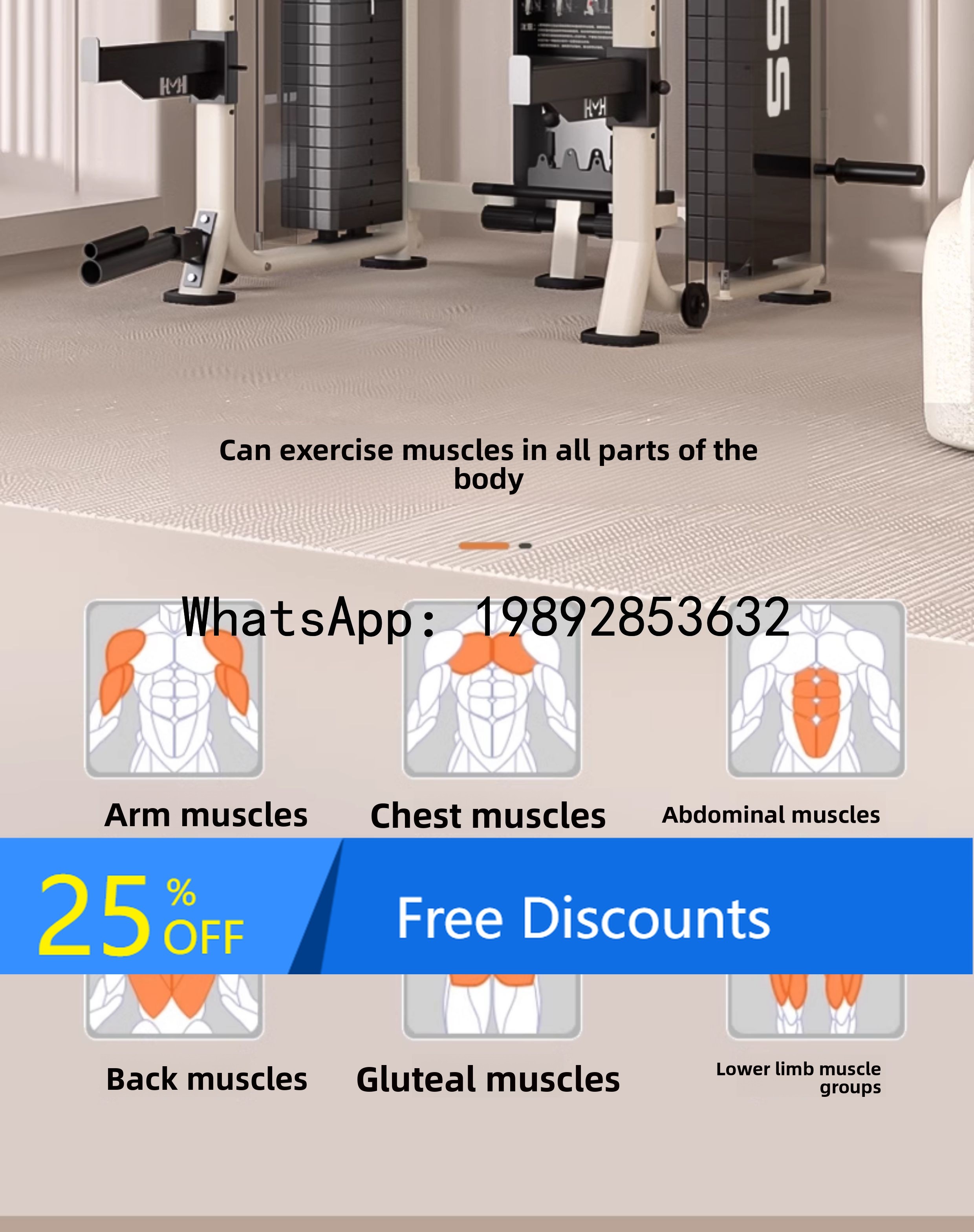 B1 Comprehensive Training Equi - All In One Gym Home Equipment recension och pris