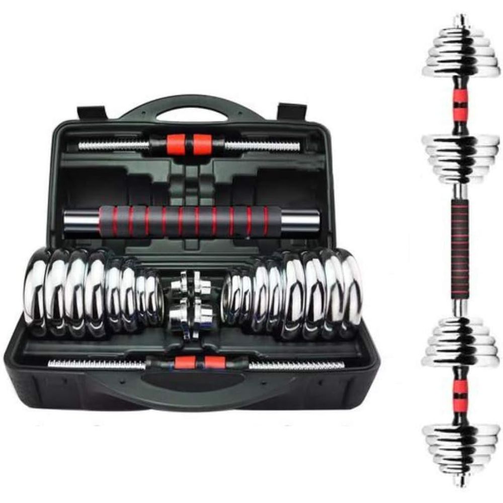 30KG Adjustable Cast Iron Dumb - Home Gym Dumbbell Set recension och pris