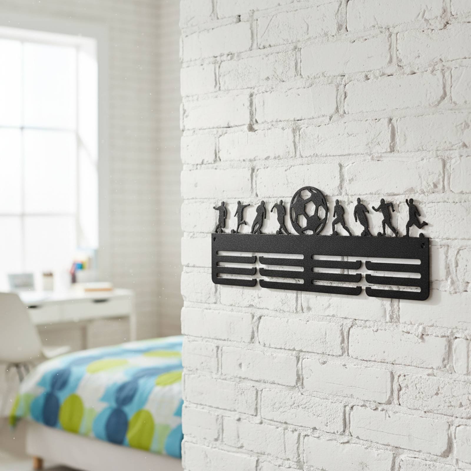 Football Medal Display Rack Ir - Home Gym Rack recension och pris