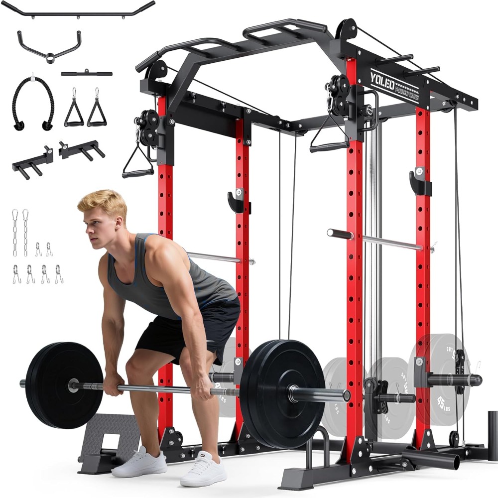 Cable Machine Home Gym 2 in 1, - Home Gym Lat Pulldown recension och pris