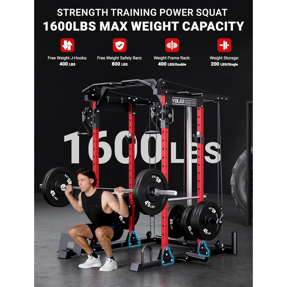 Cable Machine Home Gym 2 in 1, - Home Gym Lat Pulldown recension och pris