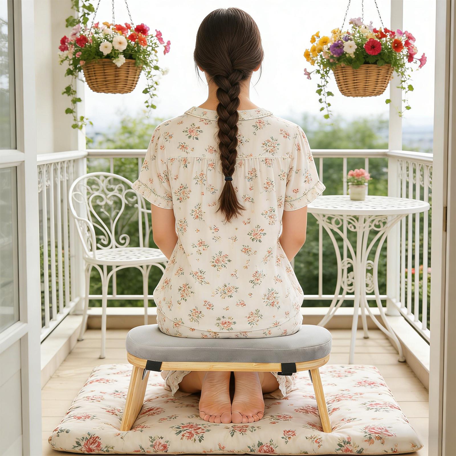Foldable Meditation Bench, Por - Home Gym Minimalist recension och pris