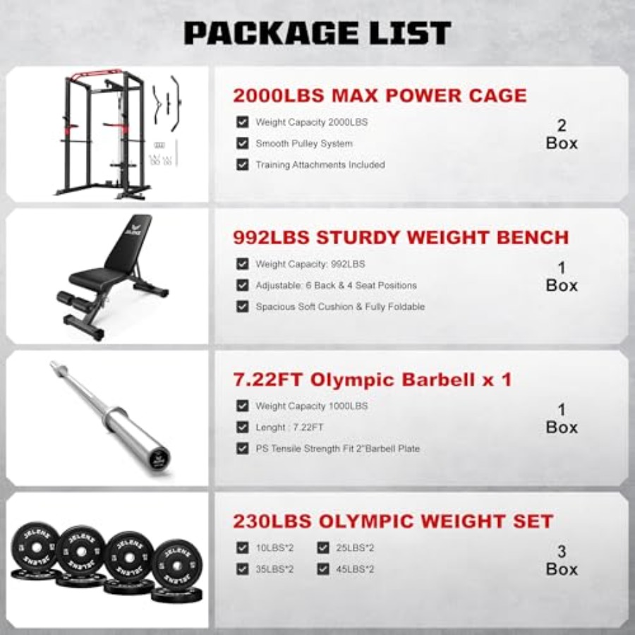 Home gym power cage: steel, bl - Home Gym Rack recension och pris