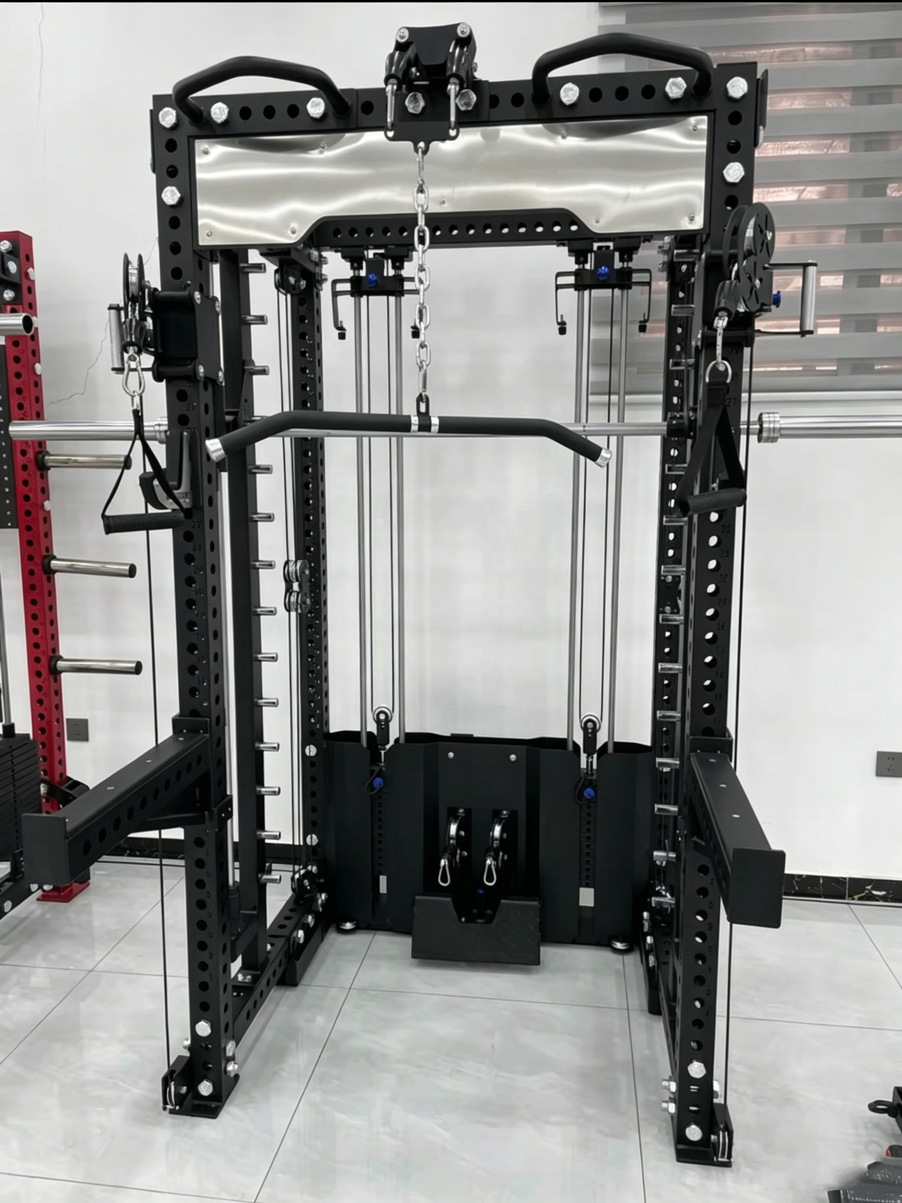 Multifunctional Home Gym Smith - Home Gym Lat Pulldown recension och pris