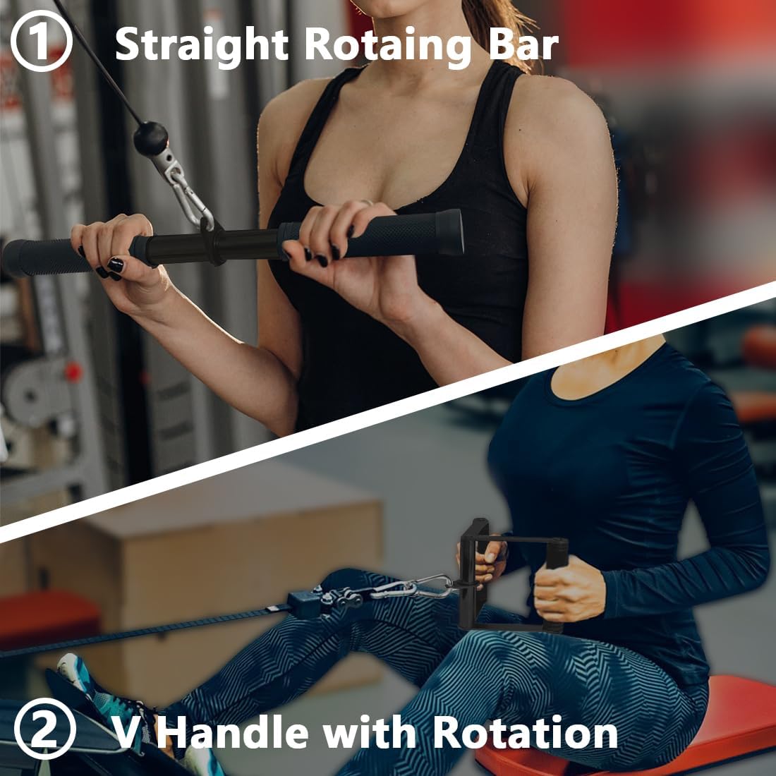Home Gym Cable Attachments Set - Home Gym Lat Pulldown recension och pris