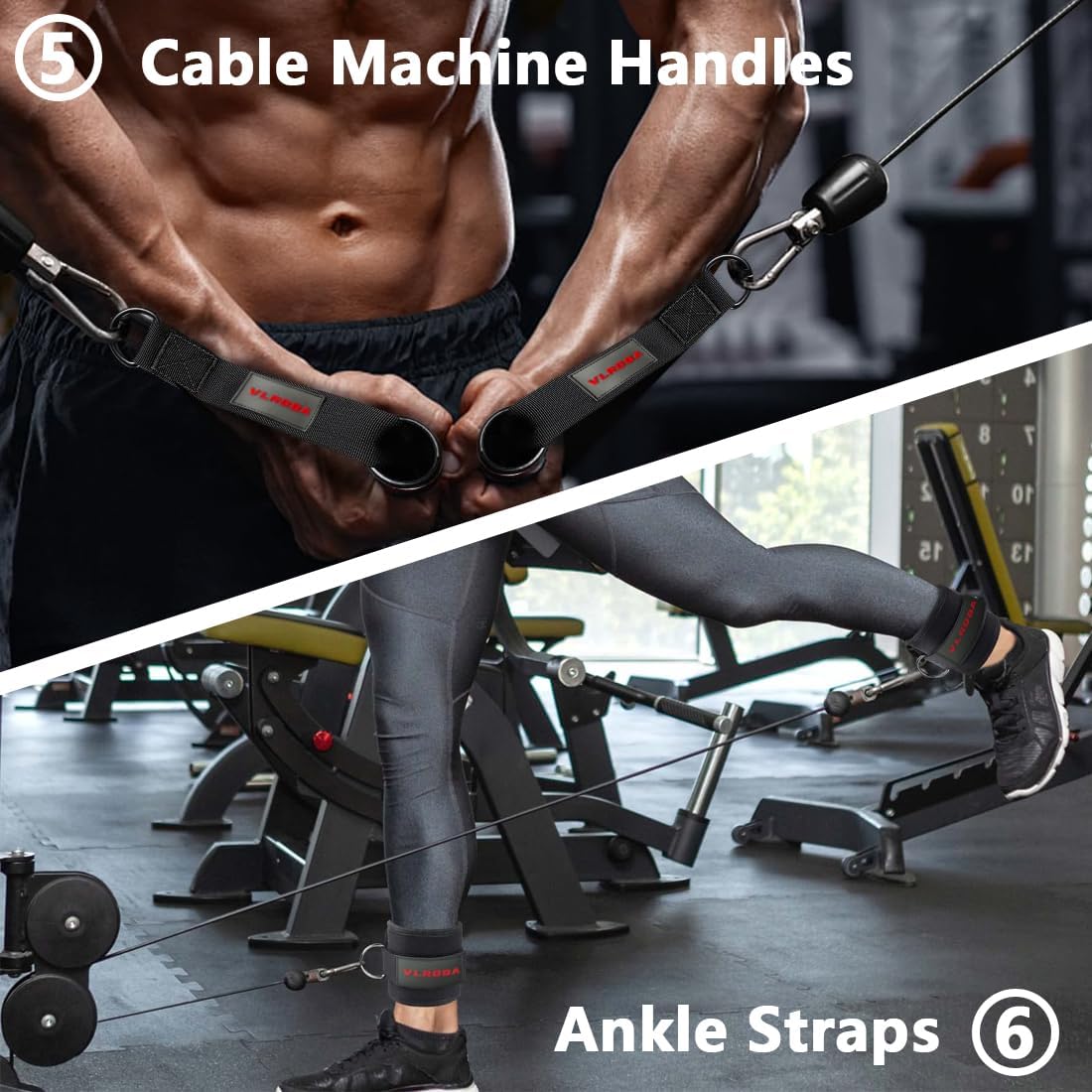 Home Gym Cable Attachments Set - Home Gym Lat Pulldown recension och pris