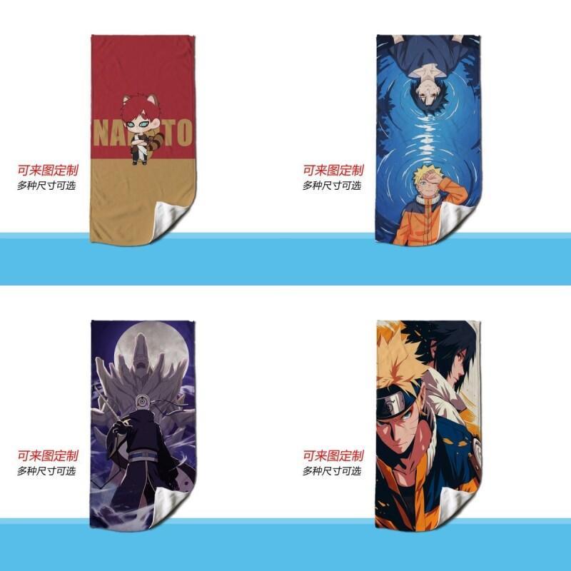 Naruto Anime Towel Microfiber  - Home Gym Japan recension och pris