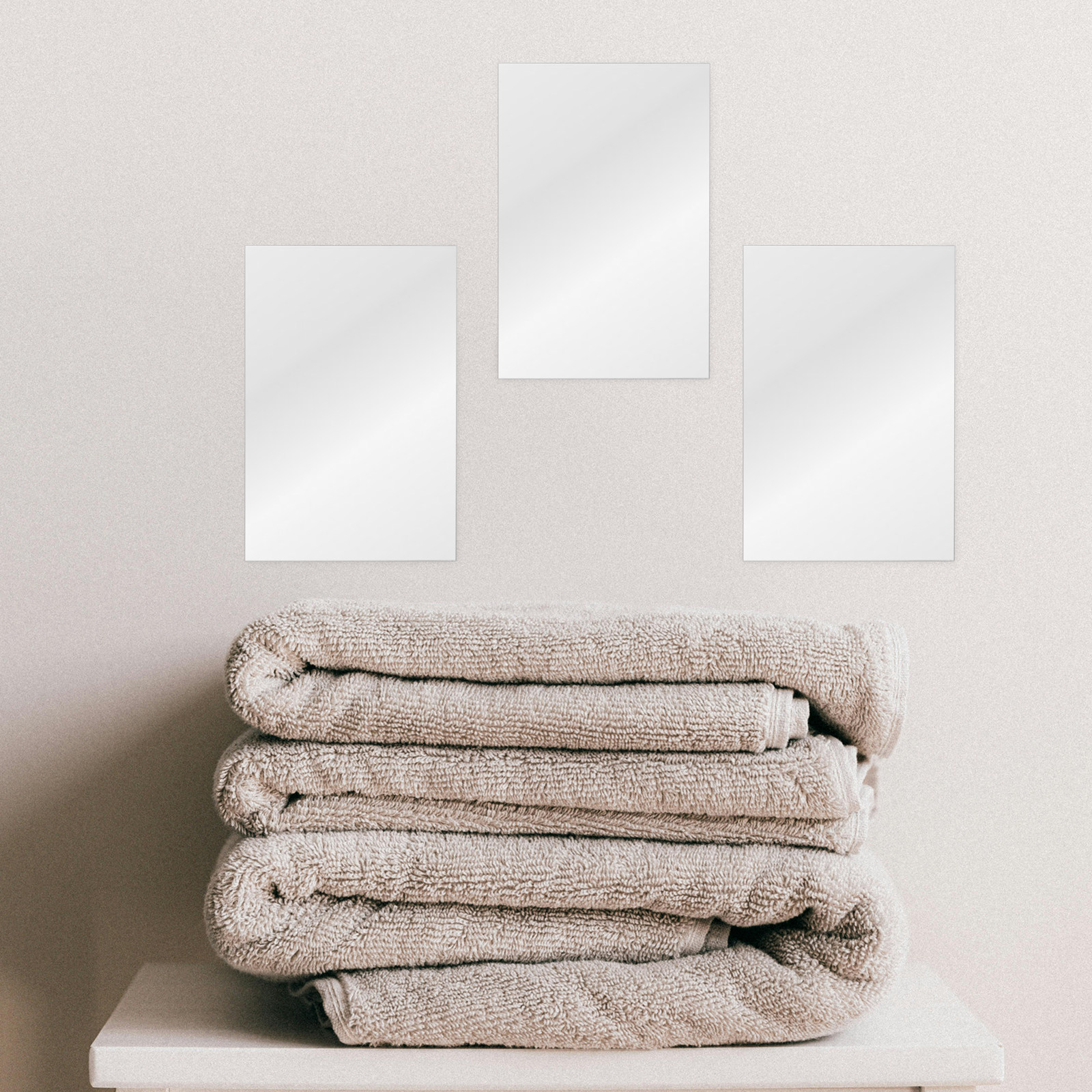 10Pcs Frameless Acrylic Mirror - Home Gym Minimalist recension och pris