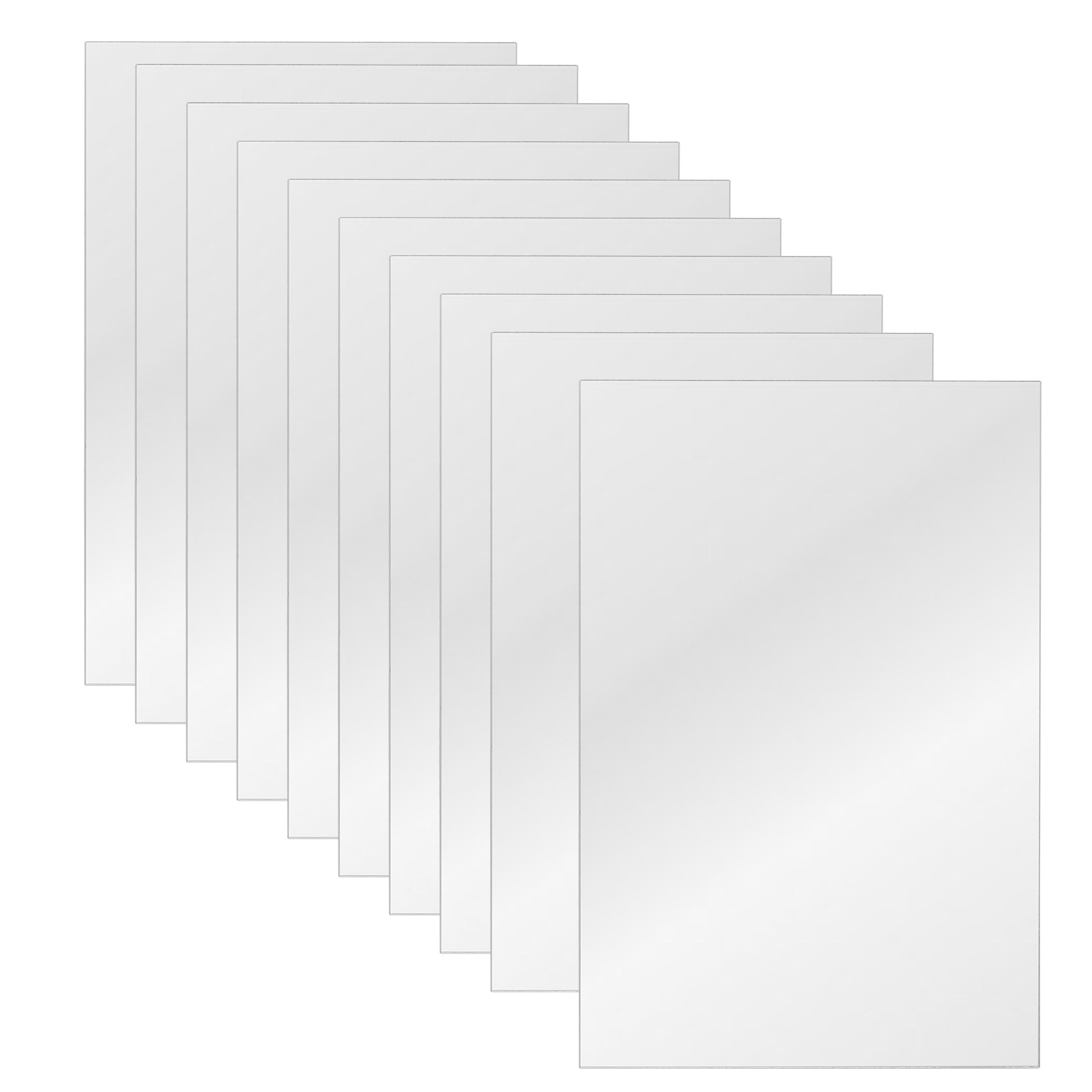 10Pcs Frameless Acrylic Mirror - Home Gym Minimalist recension och pris