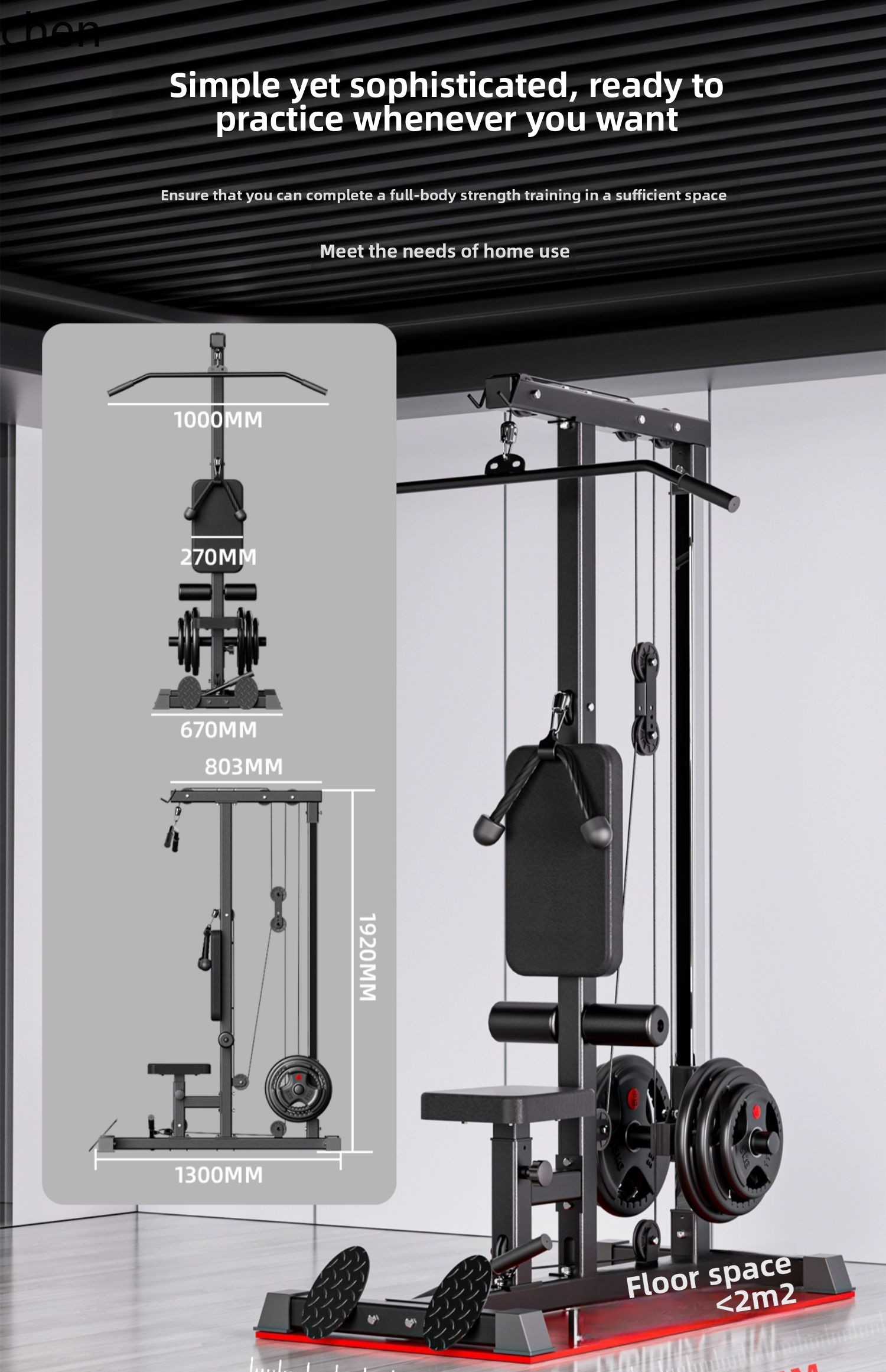 ZML Pull Down Trainer Home Sin - All In One Gym Home Equipment recension och pris