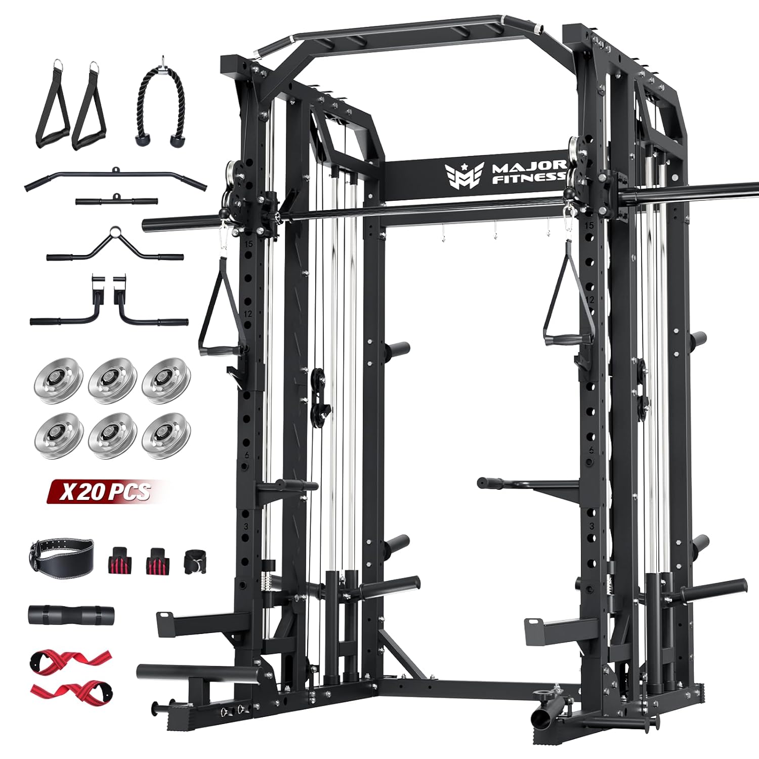 Smith Machine Home Gym Squat R - Home Gym Lat Pulldown recension och pris