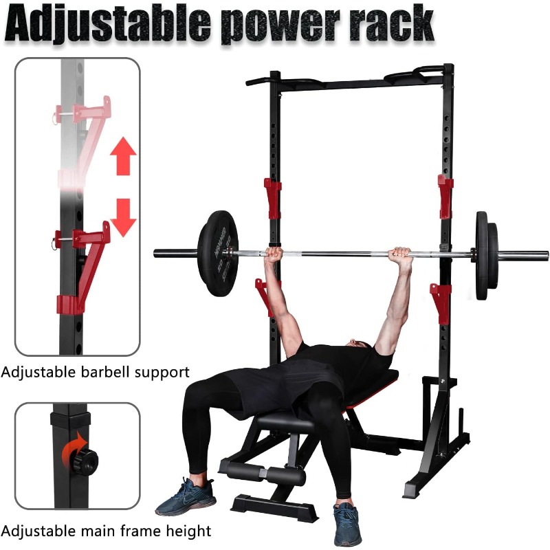 CANPA Multifunction Power Rack - Home Gym Rack recension och pris