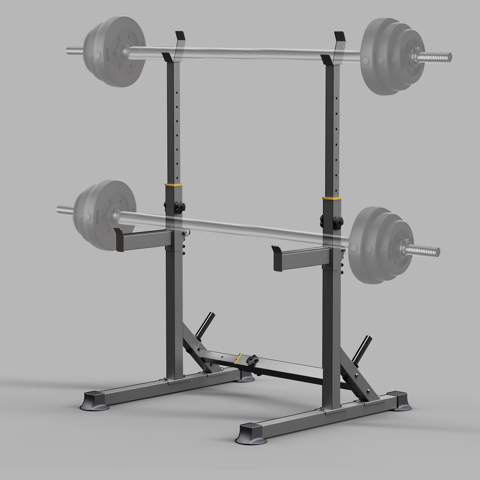 1 Squat Stand With Barbell Wei - Fitness Home Gym Equipment recension och pris