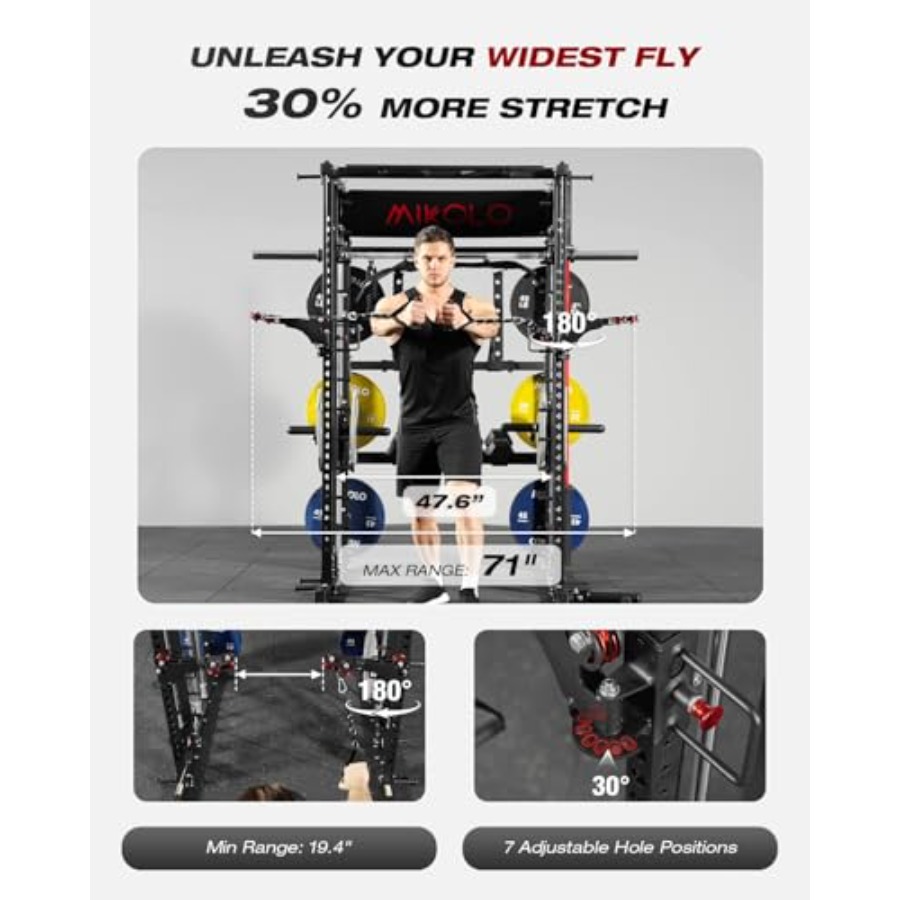 Home gym Smith machine: steel, - Home Gym Rack recension och pris
