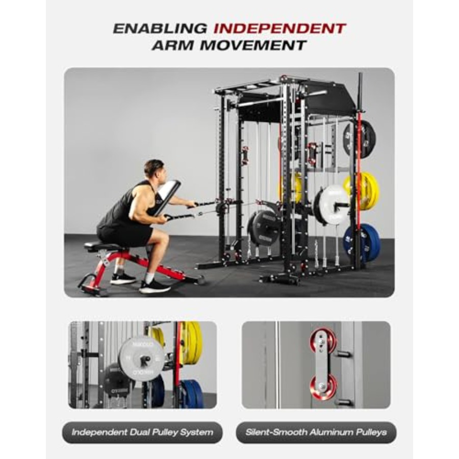 Home gym Smith machine: steel, - Home Gym Rack recension och pris